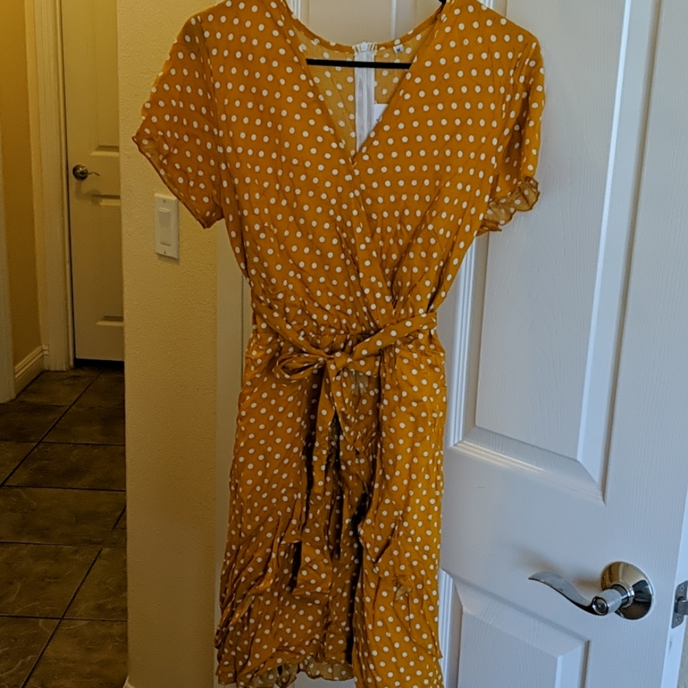 BTFBM polka dot dress